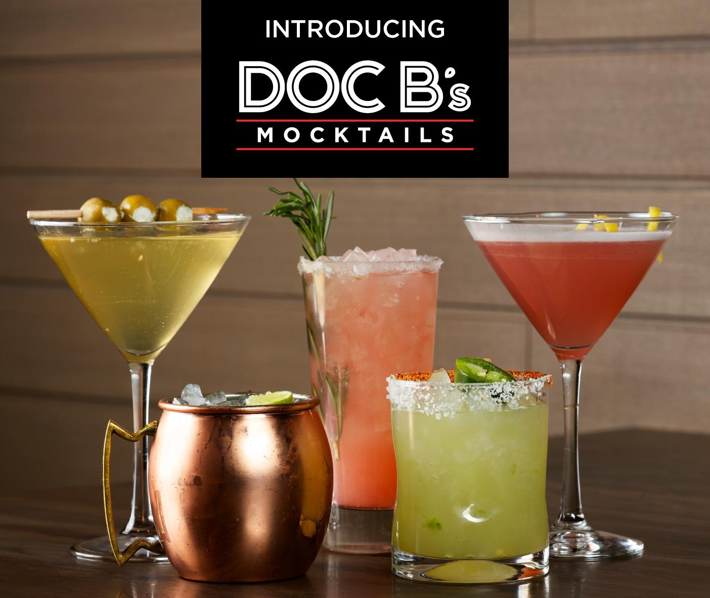 Introducing Doc B's Mocktails